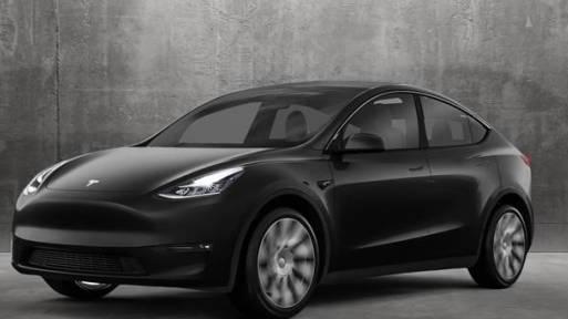 TESLA MODEL Y 2020 5YJYGDEF1LF057185 image